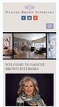 Mobile Screenshot of nanceebrown.com